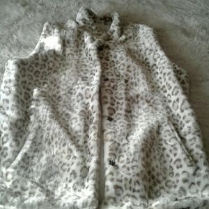 Faux fur vest